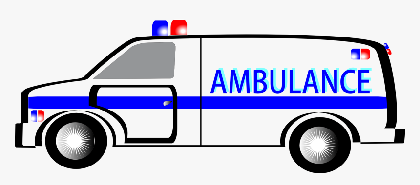 Transparent Police Car Clipart Png - Clip Arts Image Of A Ambulance, Png Download, Free Download