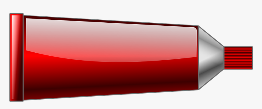 Tube, Dye, Paint, Tint, Painting, Red, Color - Color Tube, HD Png Download, Free Download