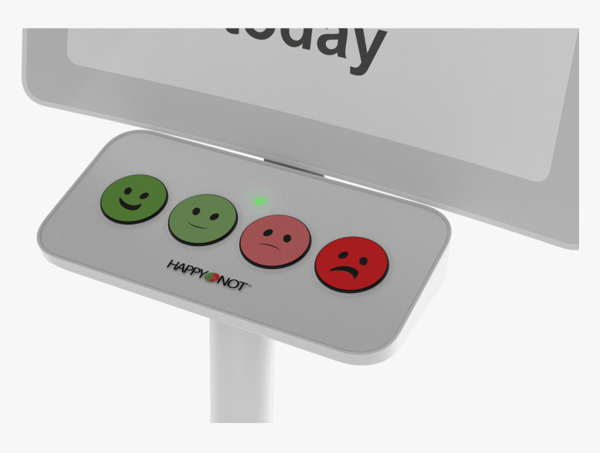 Happyornot Smiley Terminal In A New Design - Terminal Happy Or Not, HD Png Download, Free Download