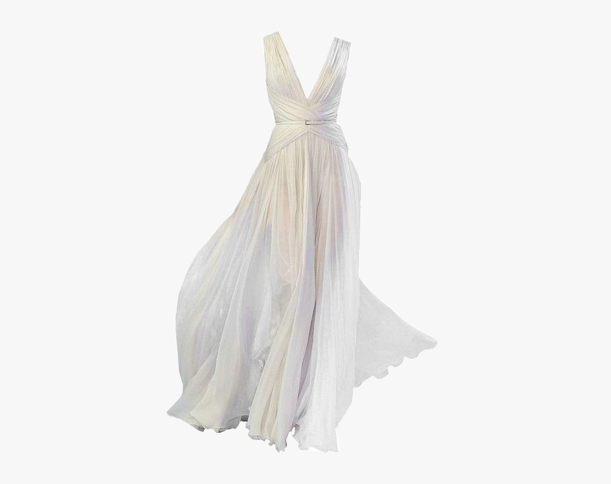 #dress #whitedress #whitegown #eveninggown #pngs #png - Gown, Transparent Png, Free Download