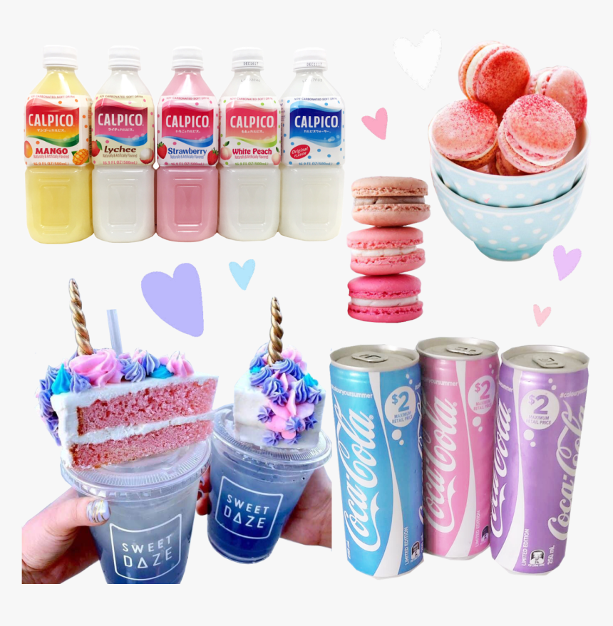 Food, Overlay, Cute - Aesthetic Soda Transparent Png, Png Download, Free Download