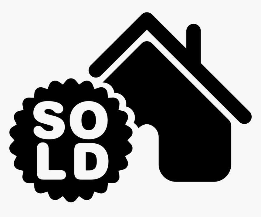 Sold House - Transparent Home Button Icon, HD Png Download, Free Download