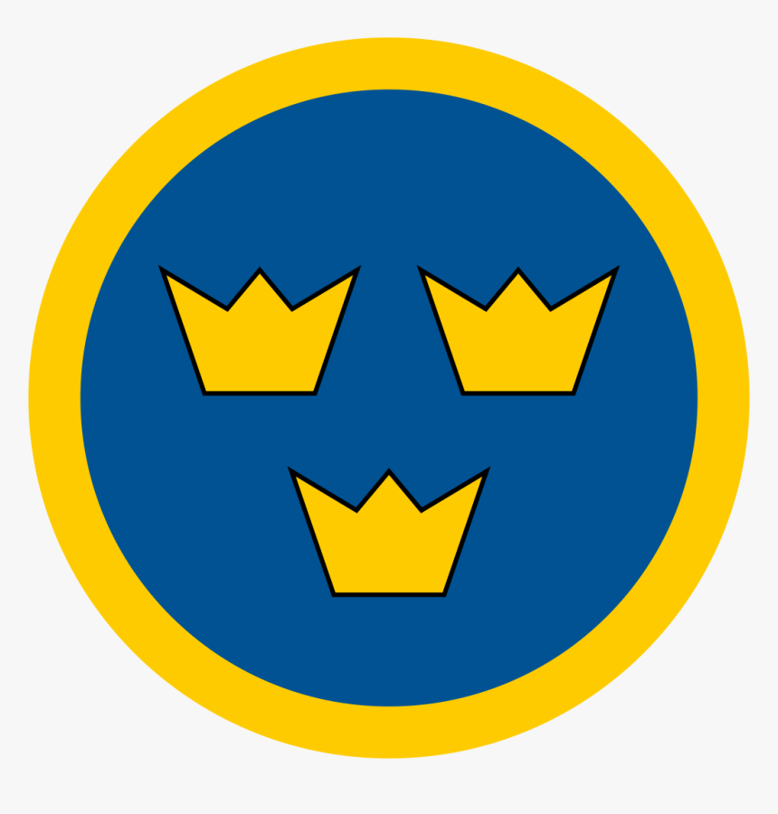 Roundel Of Sweden - Swedish Air Force Insignia, HD Png Download, Free Download