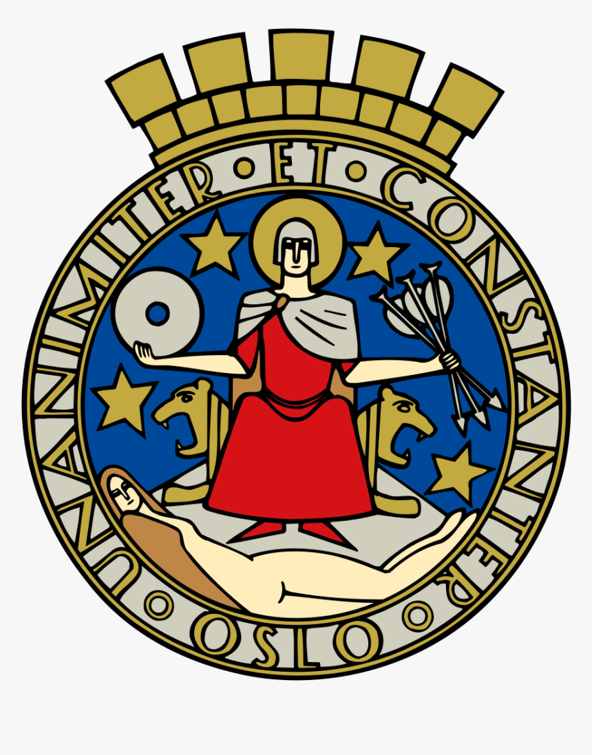 Oslo Stadtwappen, HD Png Download, Free Download