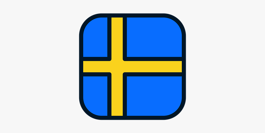 Sweden, Sweden Icon, Sweden Flag, World Cup Russia - Cross, HD Png Download, Free Download