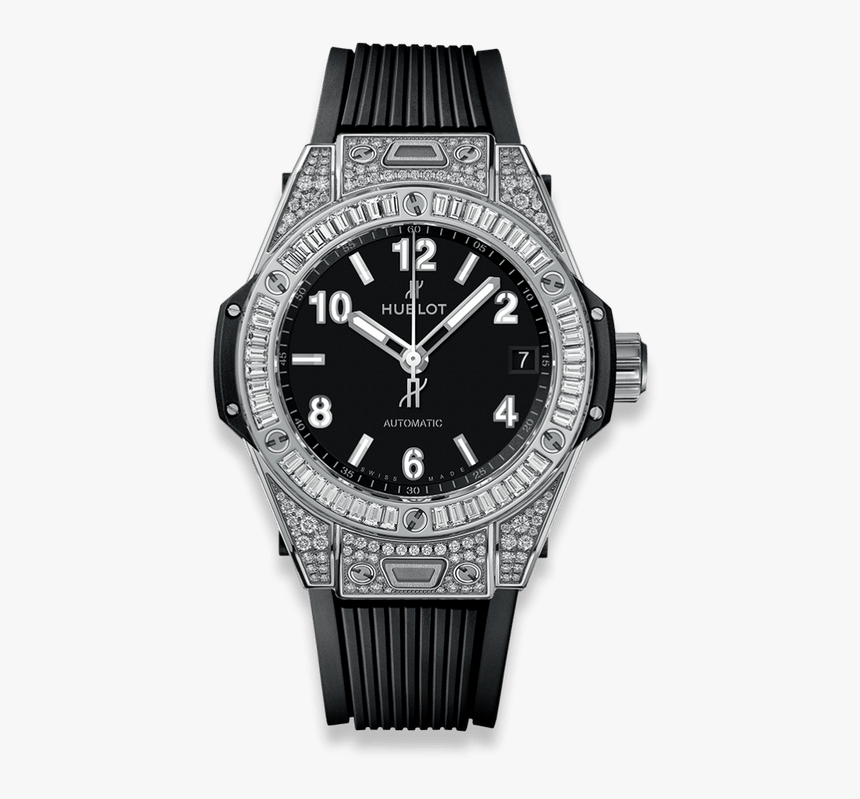 Icy Watches - Black Jaguar White Tiger Hublot, HD Png Download, Free Download