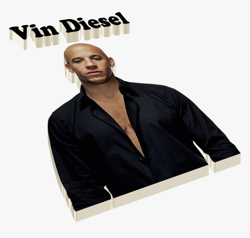 Vin Diesel Free Png Images - Vin Diesel, Transparent Png, Free Download