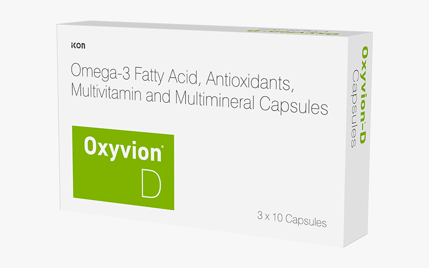 Oxyvion-d Capsules - Oxyvion D Capsule, HD Png Download, Free Download