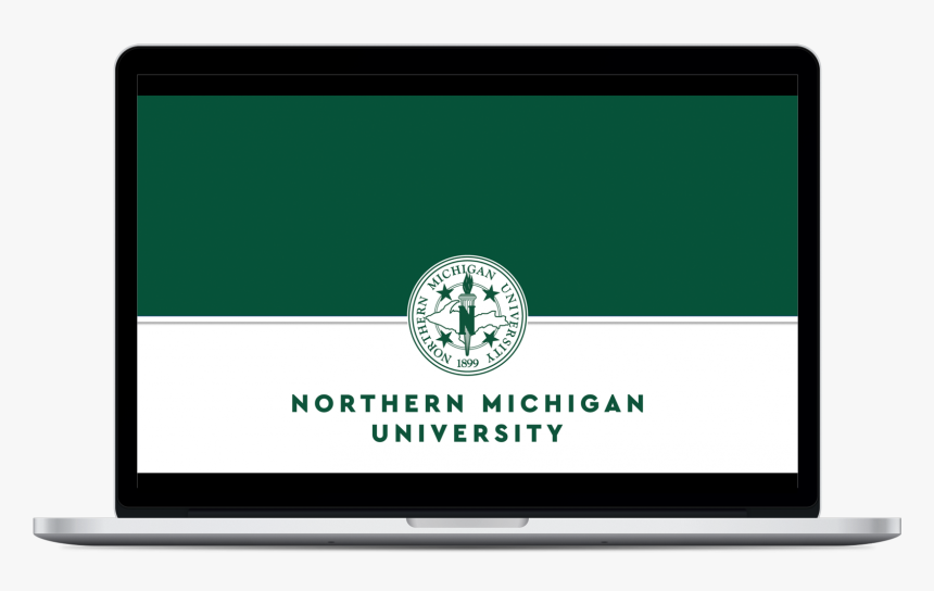 Nmu Seal White Background Power Point Template Design - Northern Michigan University, HD Png Download, Free Download