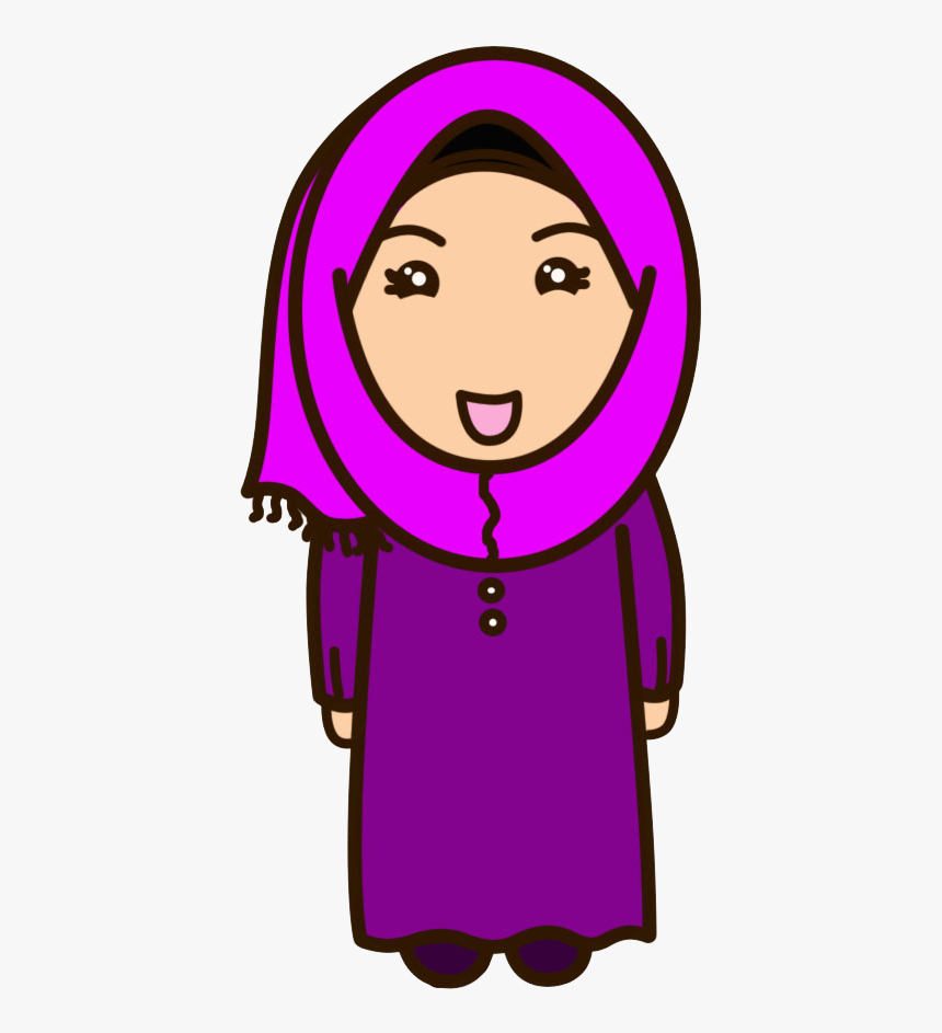 Pin Image Muslimah Cartoon Wallpaper Islamic Tattoo - Muslim Mother Clipart, HD Png Download, Free Download