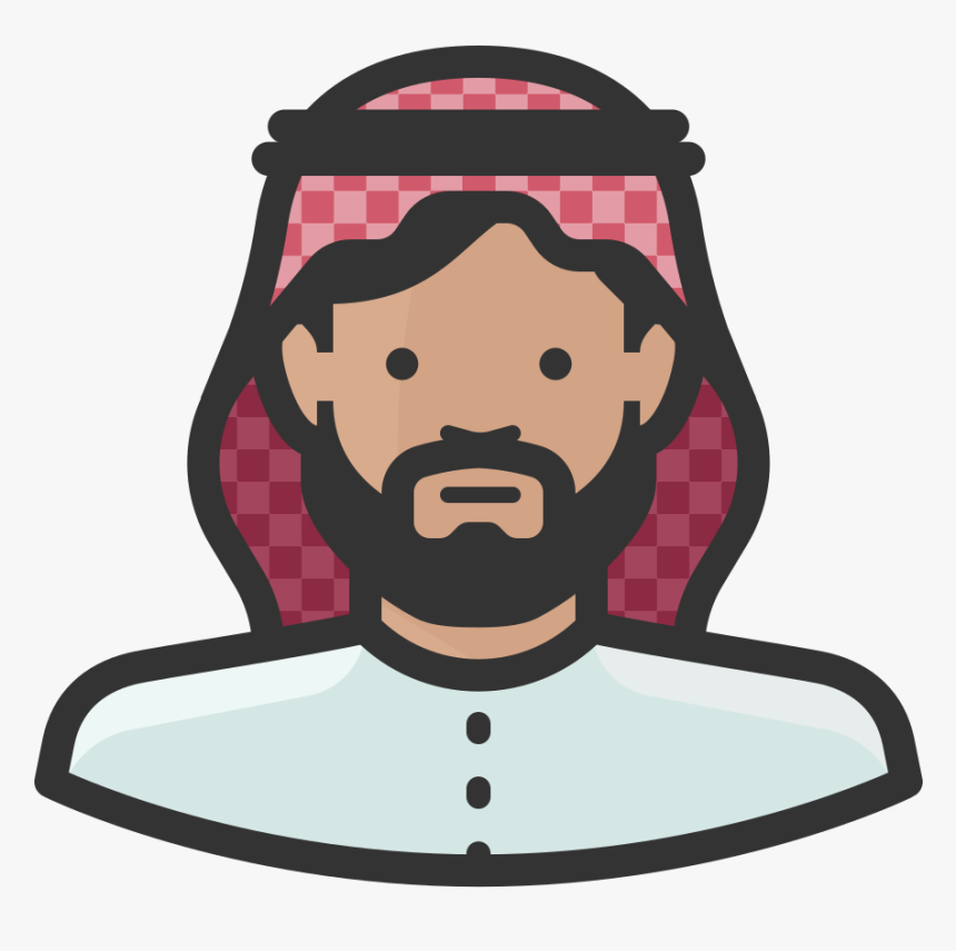 Muslim Man Icon - Muslim Man Cartoon Png, Transparent Png, Free Download