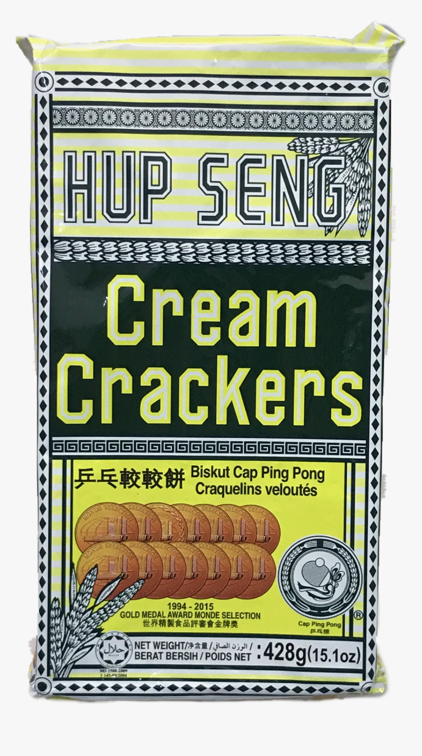 Hup Seng Cream Cracker 428g"
 Title="hup Seng Cream - Cream Cracker Hup Seng Png, Transparent Png, Free Download