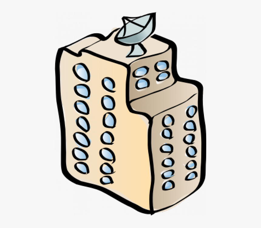 Building Cartoon Drawing - Building Clip Art, HD Png Download, Free Download