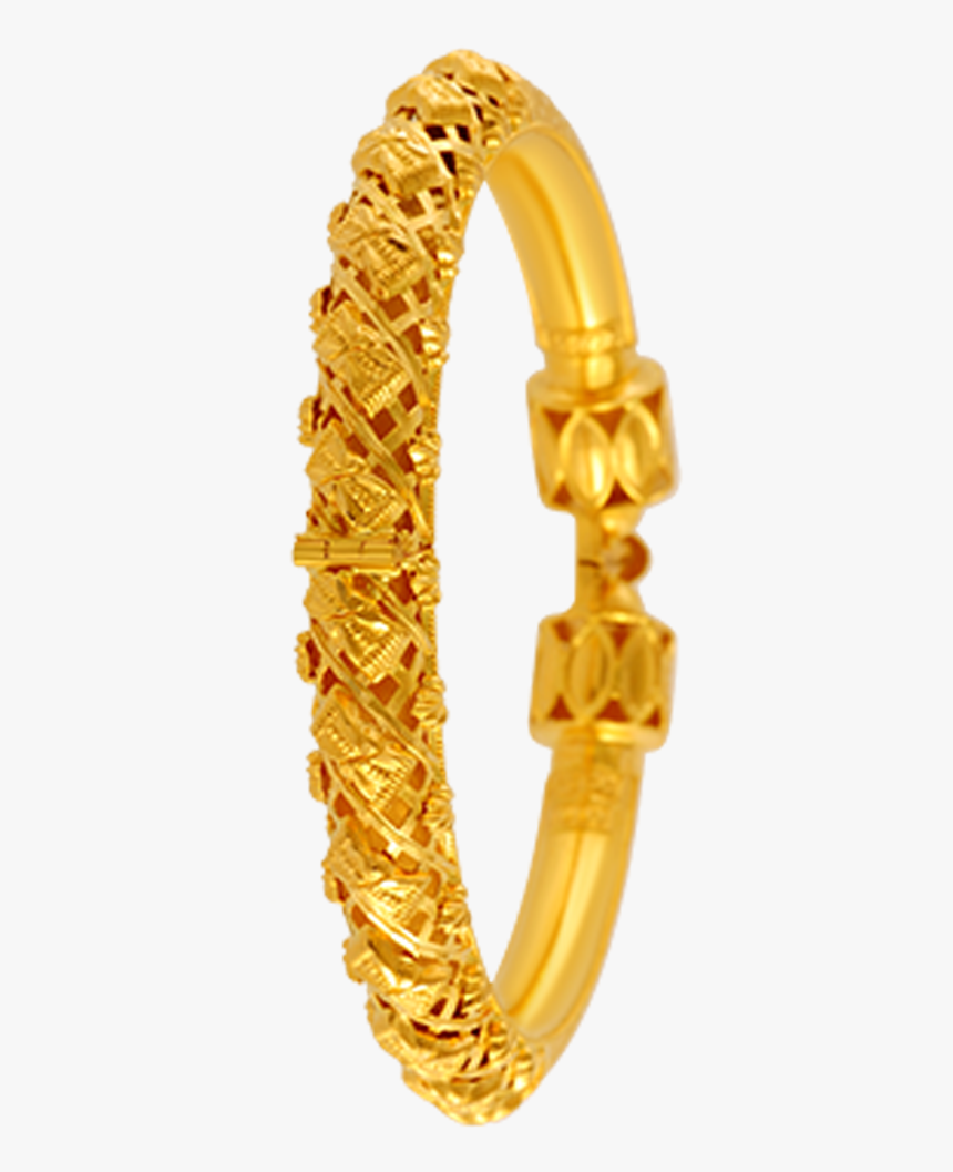 22kt Yellow Gold Bangle For Women - Pc Chandra Jewellers Bala Collection With Price, HD Png Download, Free Download