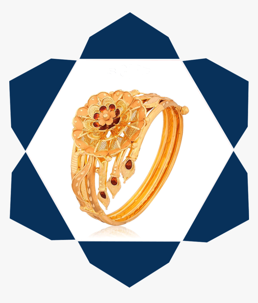 Transparent Gold Ornament Png - Arai Panch Bangle, Png Download, Free Download