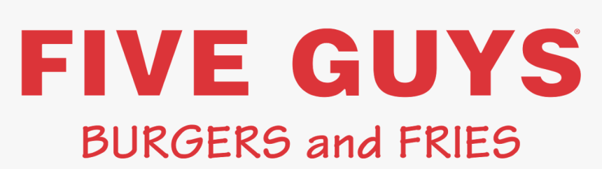 Five Guys Logo, Five Guys Logo Vector - Coquelicot, HD Png Download, Free Download