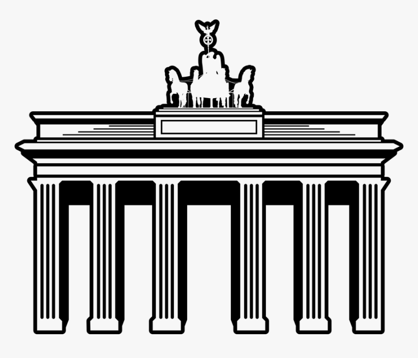 Famous Buildings, Germany, Landmark - Brandenburger Tor Icon Png, Transparent Png, Free Download