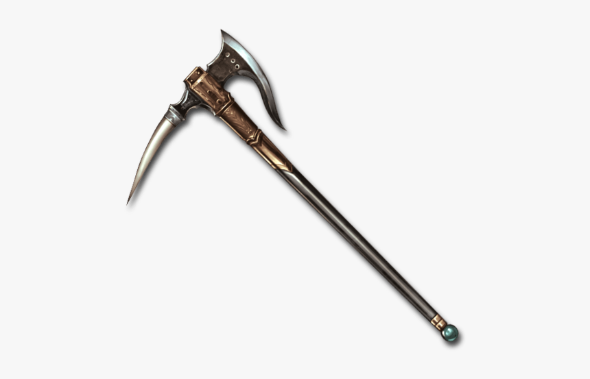 Pickaxe Weapon Battle Axe - Battle Axe With A Pick, HD Png Download, Free Download