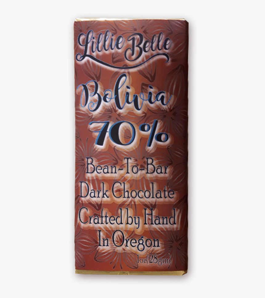 Little Lillie Mini Boliva 70% Bean To Bar Dark Chocolate - Book Cover, HD Png Download, Free Download