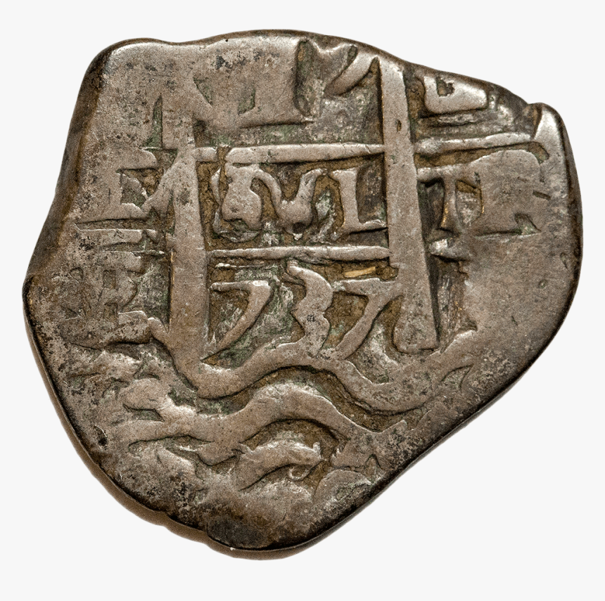 1737-p Bolivia Silver 1 Real Cob Coinage Km - Coin, HD Png Download, Free Download