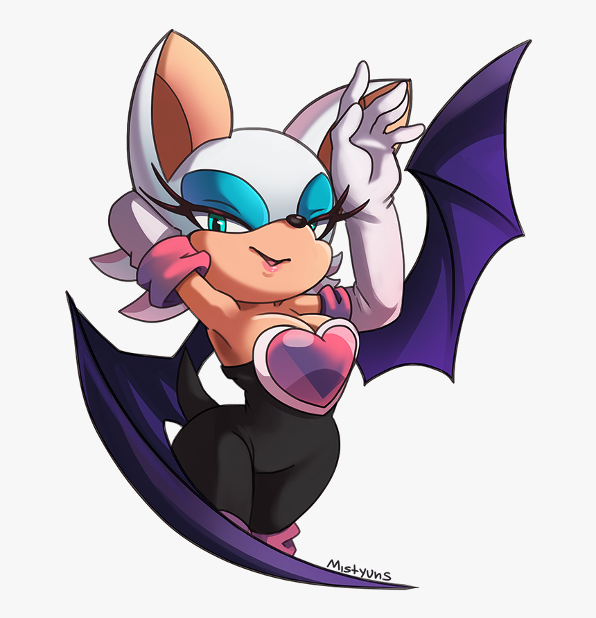 Rouge The Bat Fanart, HD Png Download, Free Download