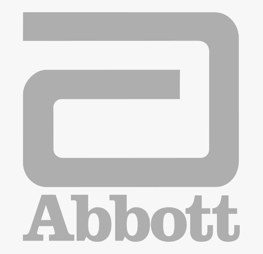 Logo Abbott - White Abbott Logo Png, Transparent Png, Free Download