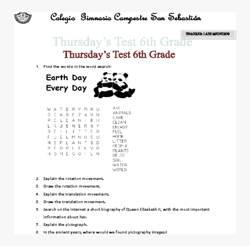 Drawing Rulers Sixth Grade - Panda Bear Clip Art, HD Png Download, Free Download