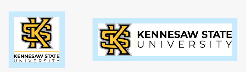 Master Brand Protected Area - Transparent Kennesaw State University Logo, HD Png Download, Free Download