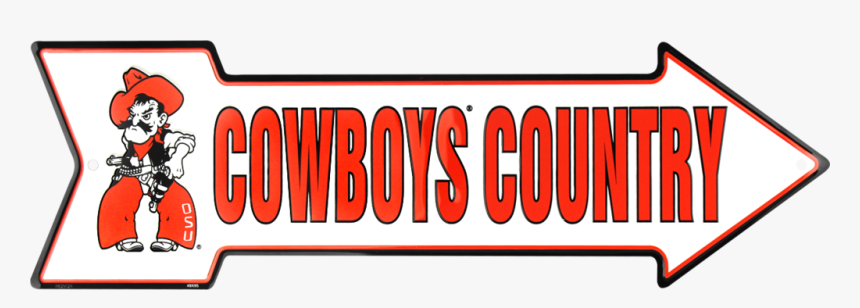 Oklahoma State Cowboys Country - Oval, HD Png Download, Free Download