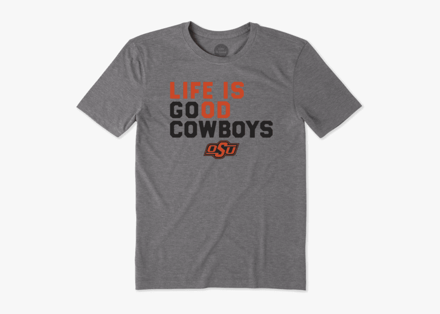 Men"s Oklahoma State Cowboys Lig Go Team Cool Tee - Active Shirt, HD Png Download, Free Download