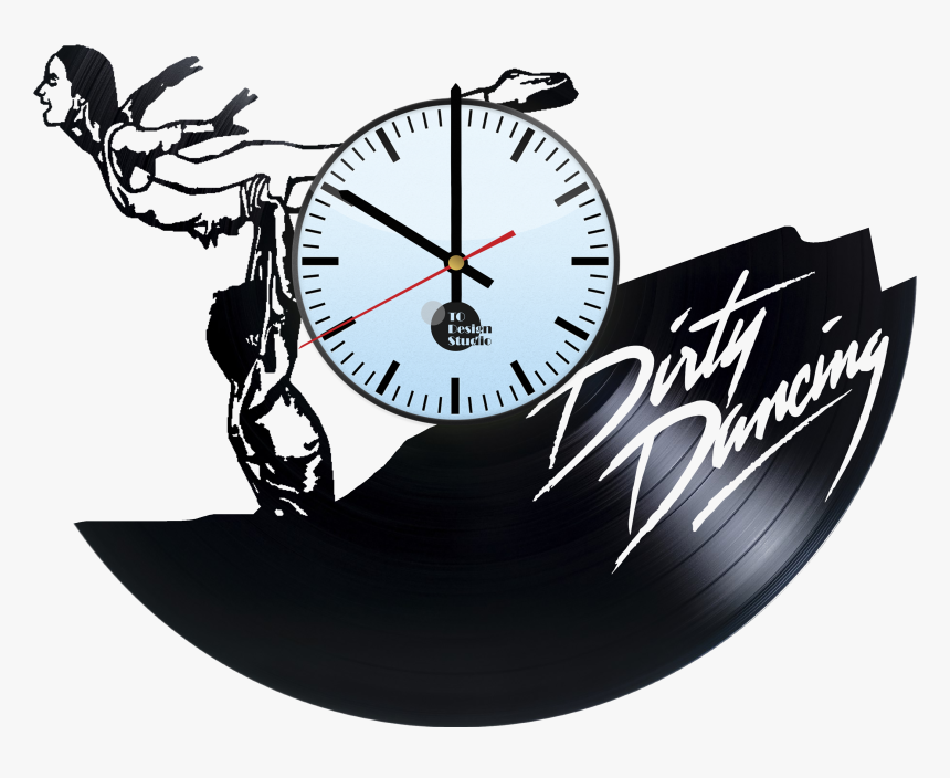 Dirty Dancing Handmade Vinyl Record Wall Clock Big - Dirty Dancing, HD Png Download, Free Download