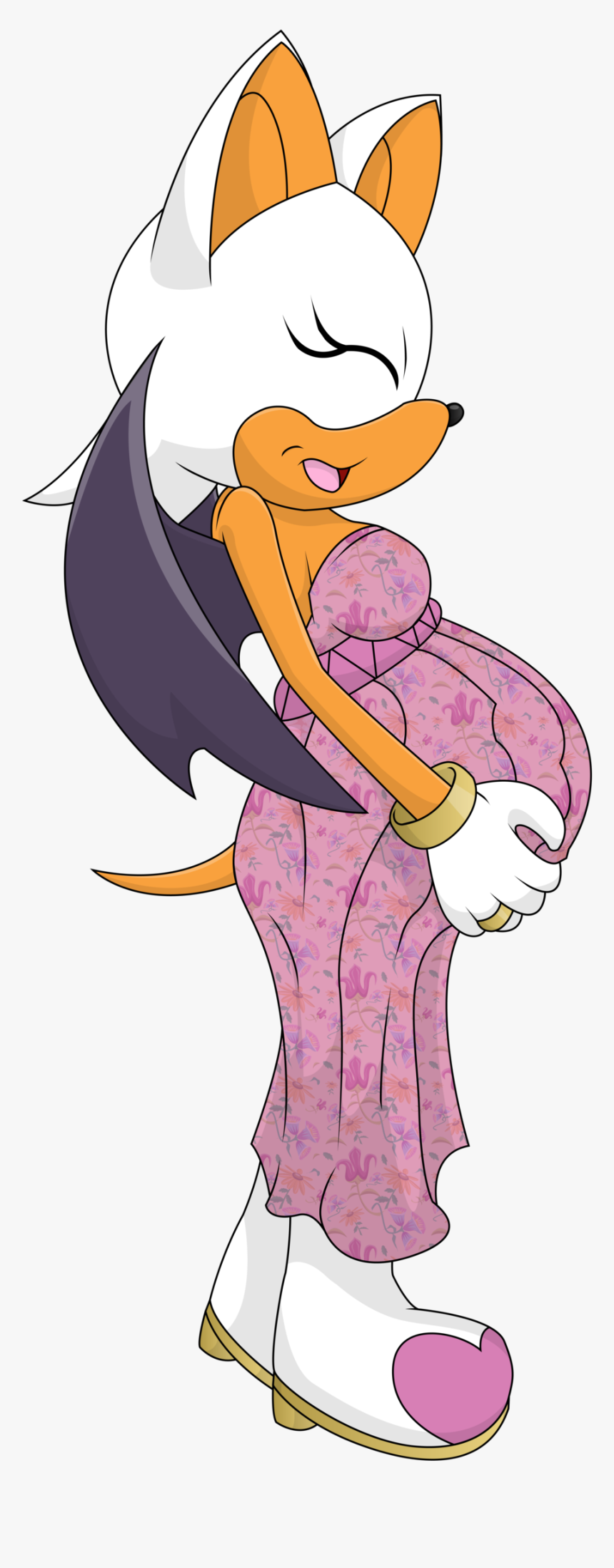 Knuckles And Rouge Pregnant, HD Png Download, Free Download