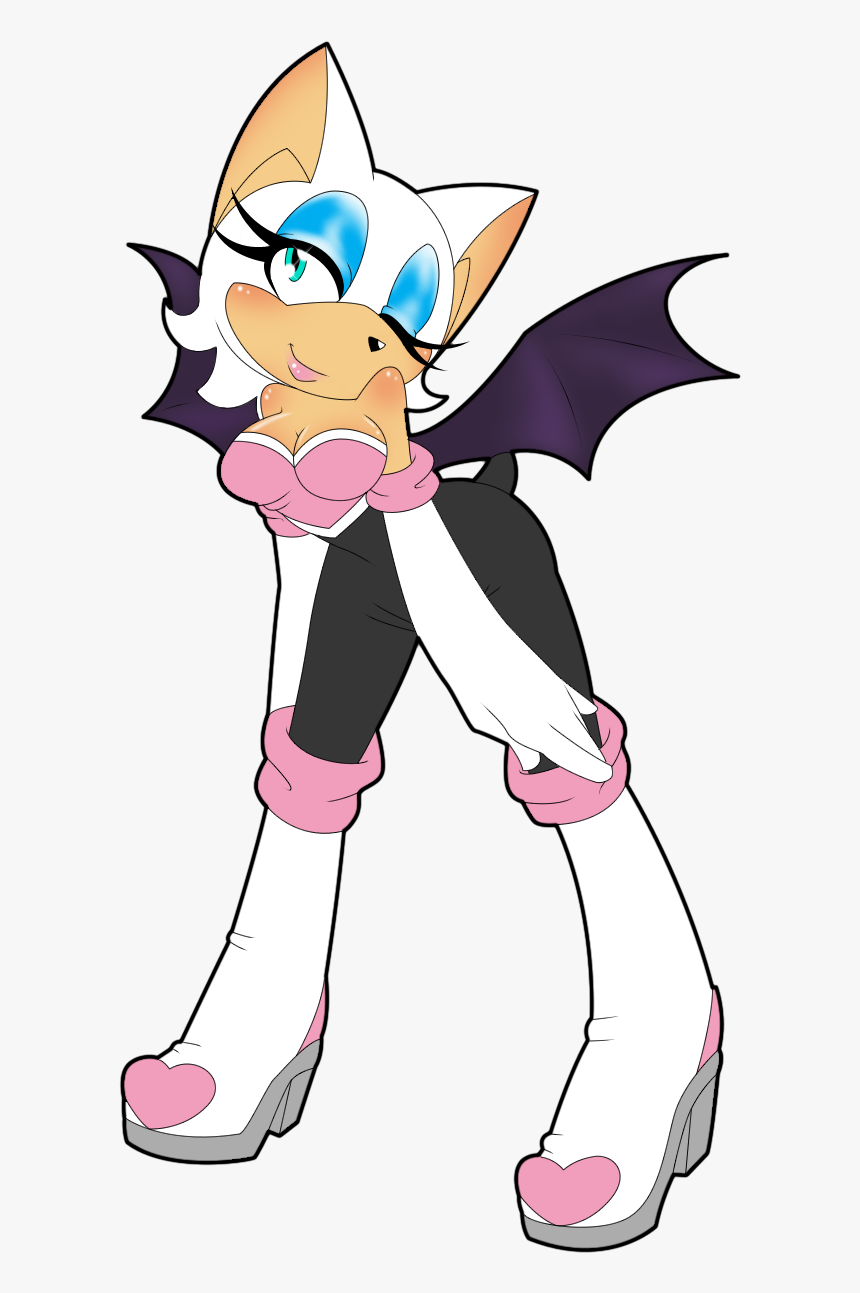 Rouge The Bat - Cartoon, HD Png Download, Free Download