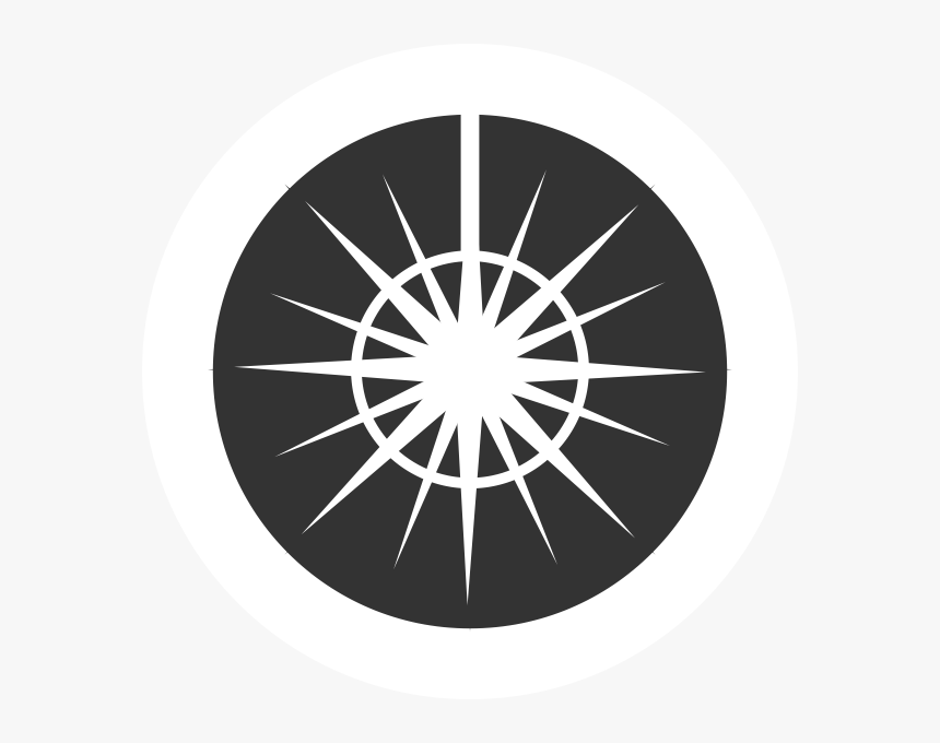 Custom Lighting - White Ship Wheel Vector, HD Png Download, Free Download