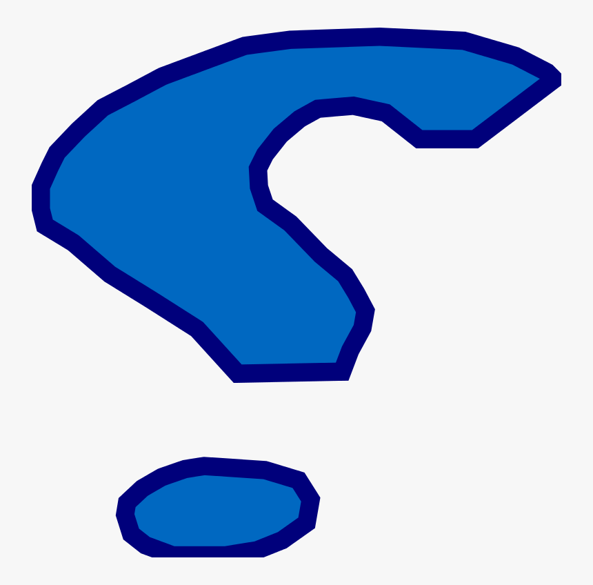 Blue Question Mark Png , Png Download - Question Mark, Transparent Png, Free Download