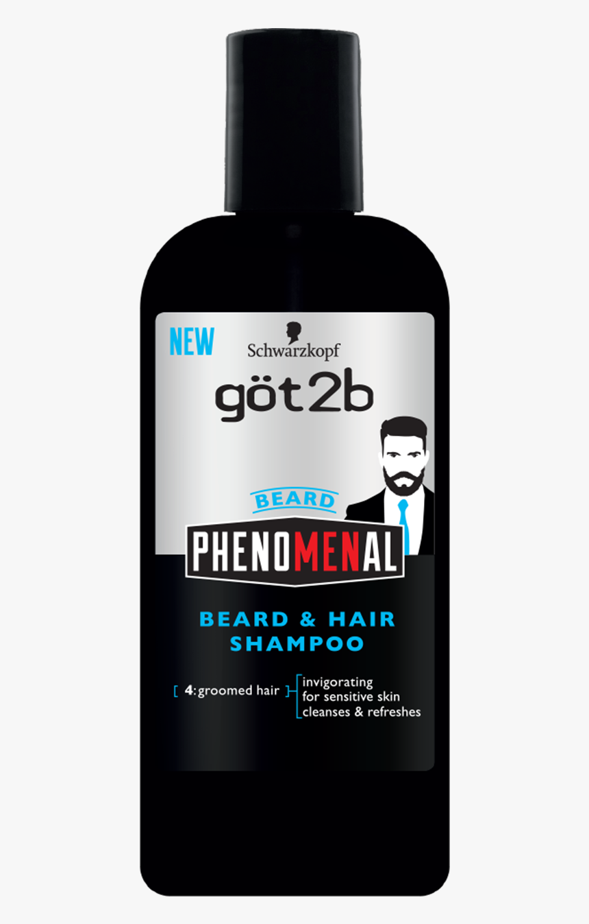 Got2b 2018 Product 970x1400phenomenal Beard Hair Shampoo - Cosmetics, HD Png Download, Free Download
