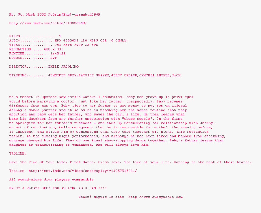 Nfo De La Release Dirty, HD Png Download, Free Download