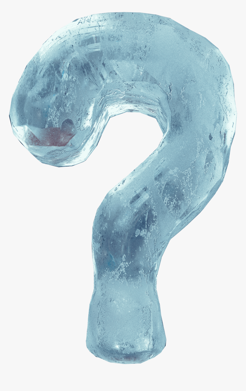 Question Mark Blue - Question Mark Ice Png, Transparent Png, Free Download