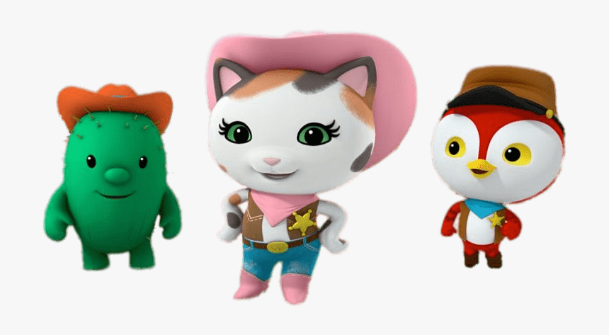 Sherrif Callie"s Wild West Callie, Peck And Toby - Sheriff Callie's Wild West Callie, HD Png Download, Free Download