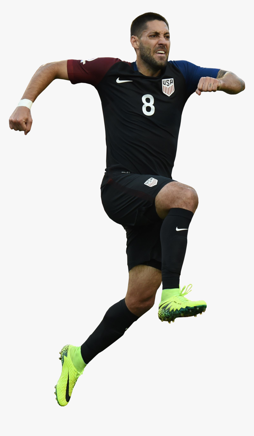 Clint Dempsey render - Usa Soccer Player Png, Transparent Png, Free Download