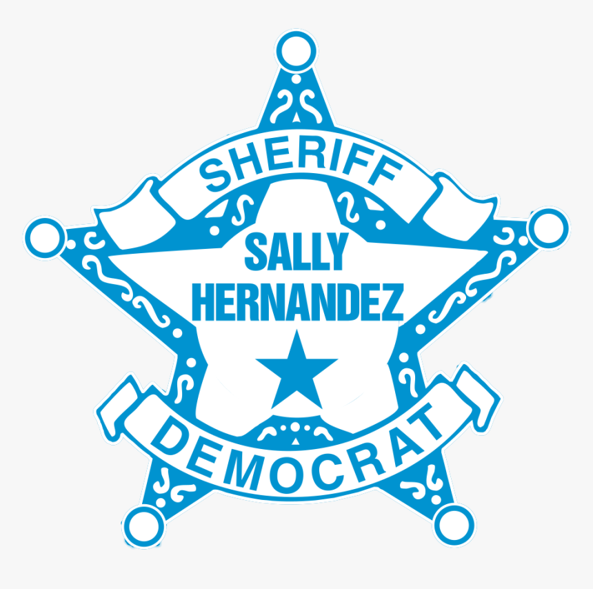 Sally Hernandez Constable Sussex County Sheriff Badge-, HD Png Download, Free Download