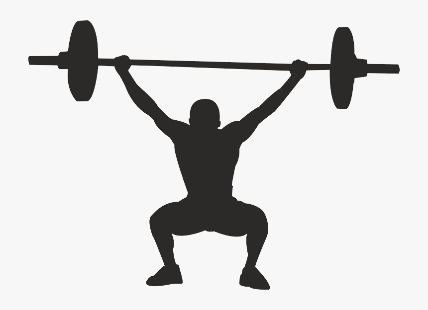 Powerlifting Png - Transparent Background Weightlifting Clipart, Png Download, Free Download