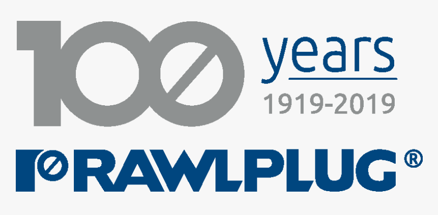 Rawlplug Logo 100 Years - Rawlplug, HD Png Download, Free Download