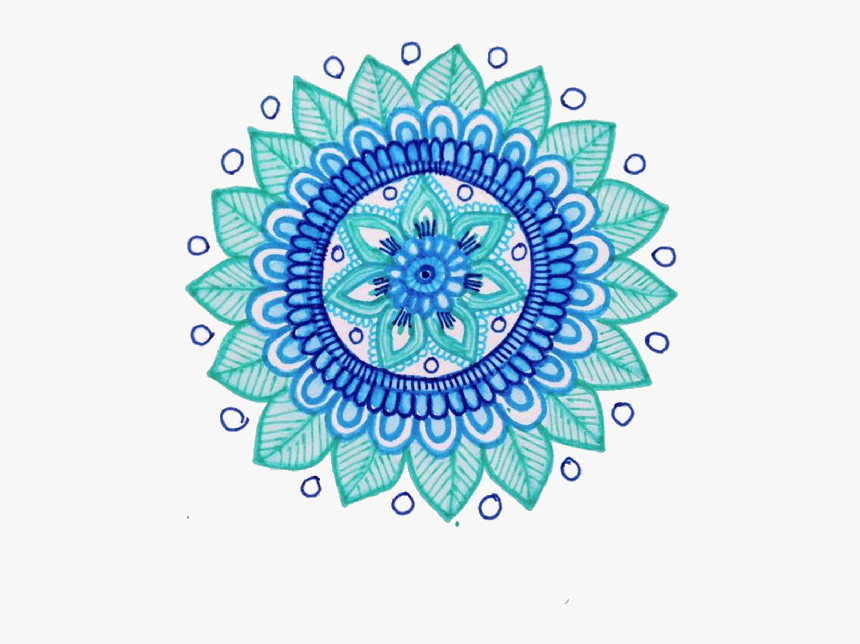 Circle Easy Mandala Drawing, HD Png Download, Free Download