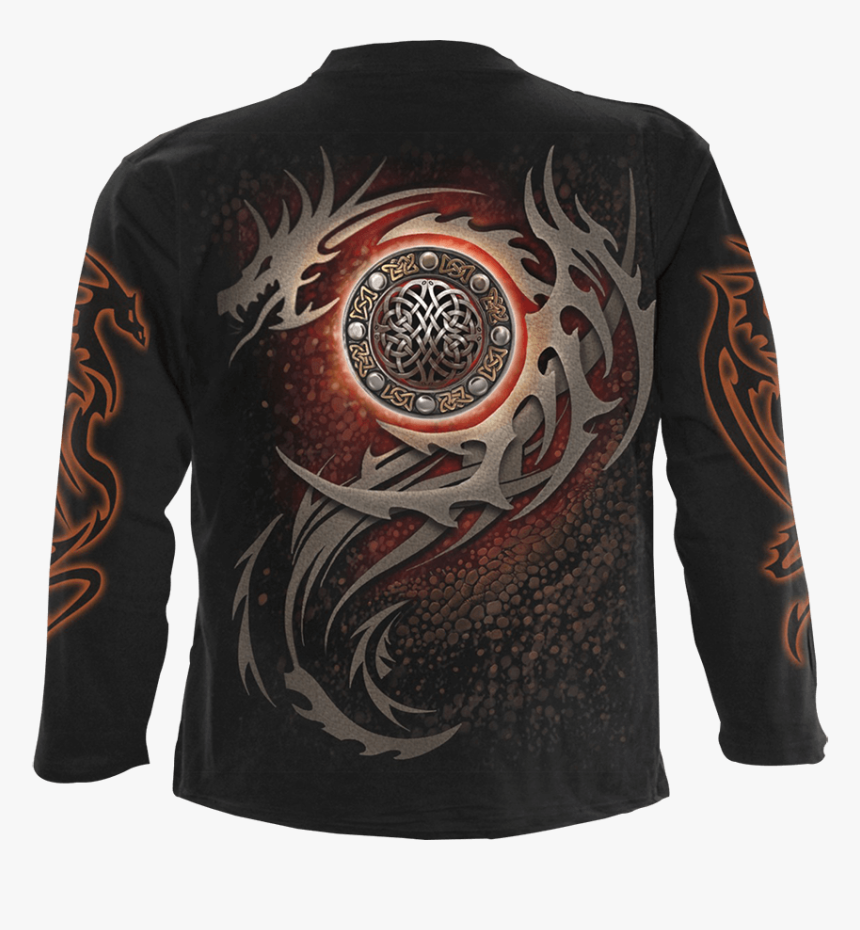 Dragon Eye Long Sleeve T-shirt - T-shirt, HD Png Download, Free Download