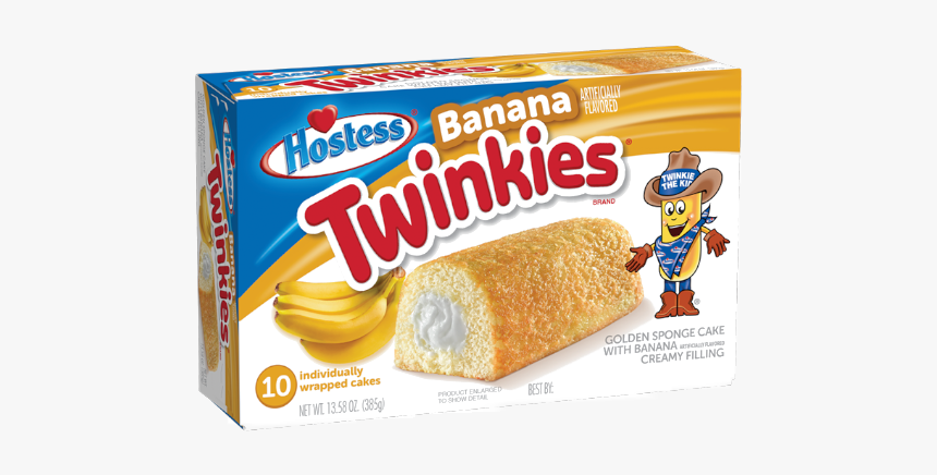 Hostess Banana Twinkies - Graham Bread, HD Png Download, Free Download
