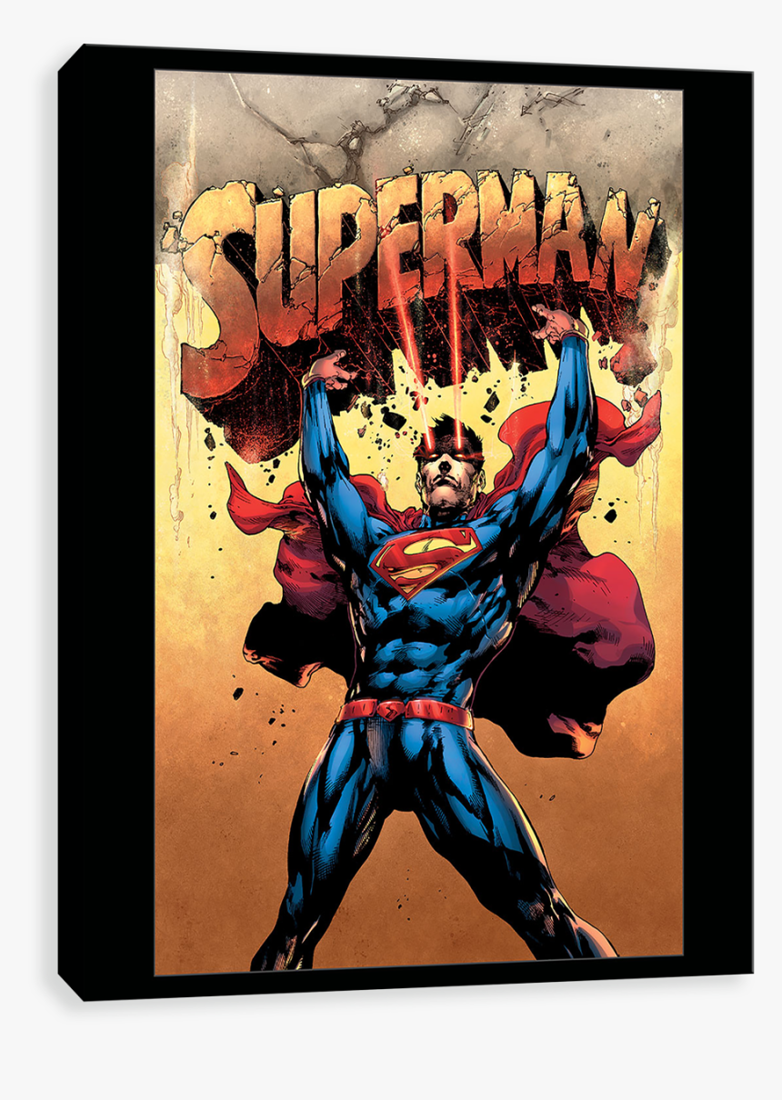 Eyes Beaming - Superman Under Fire, HD Png Download, Free Download