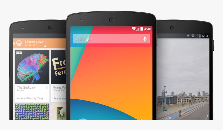 Android Kitkat Nexus 5, HD Png Download, Free Download