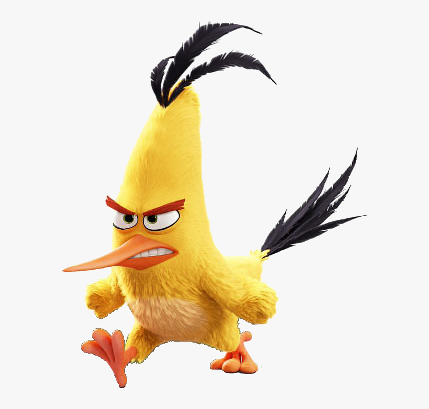 Angry Birds The Movie Chuck Angry - Chuck Angry Birds Movie Png, Transparent Png, Free Download