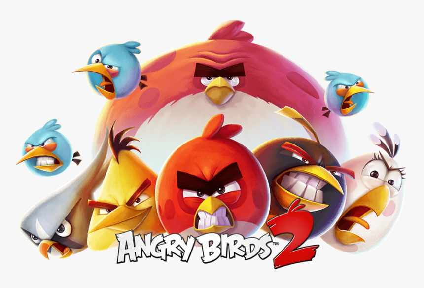 Angry Birds 2 Logo - Angry Birds 2 Angry Birds, HD Png Download, Free Download